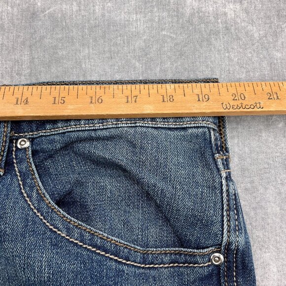 Rock & Republic Jeans Men 38W x 30L Blue Stonewash Crease Relaxed Straight Y2K - Picture 8 of 15
